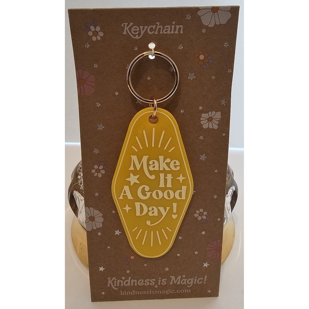 Keychain Hotel "Make It a Good Day"